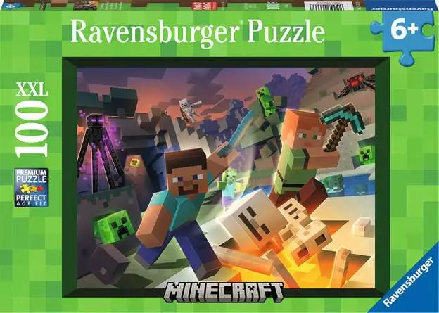 Minecraft Monsters XXL Puzzel